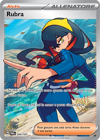 Rubra Crepuscolo Mascherato carta Pokémon italiana UR
