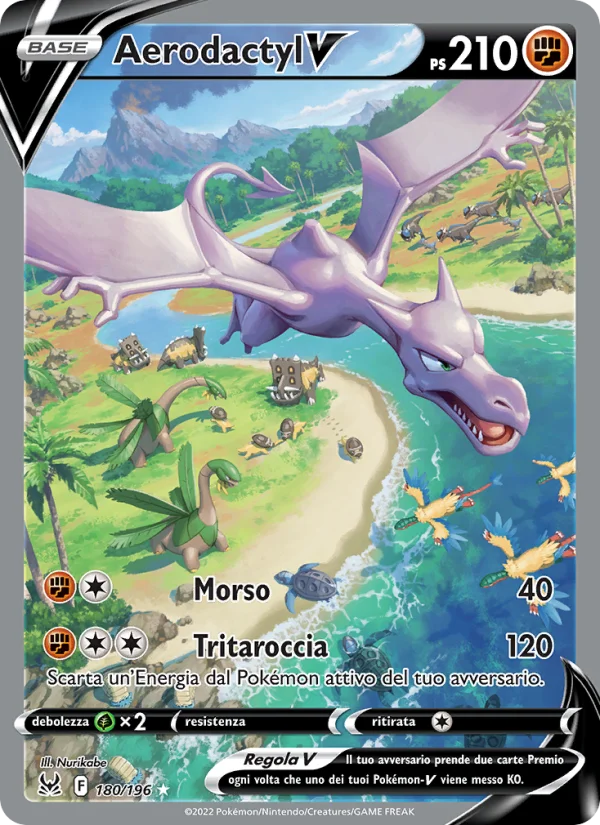 Aerodactyl V Origine Perduta carta Pokémon italiana UR