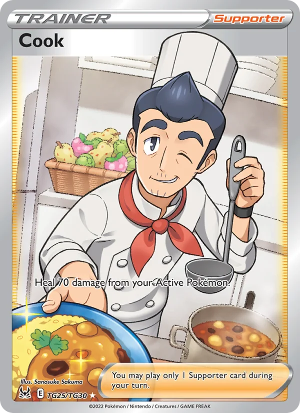 Cuoco Origine Perduta carta Pokémon italiana TG