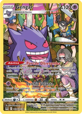 Gengar Origine Perduta carta Pokémon italiana