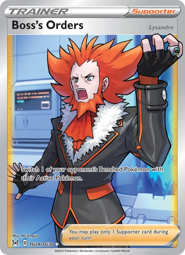 Ordini del Capo - Elisio Origine Perduta carta Pokémon italiana TG