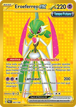 Eroeferreo ex Paradosso Temporale carta Pokémon italiana HR