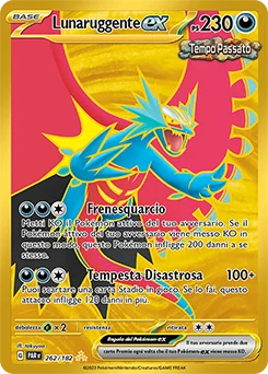Lunaruggente ex Paradosso Temporale carta Pokémon italiana HR