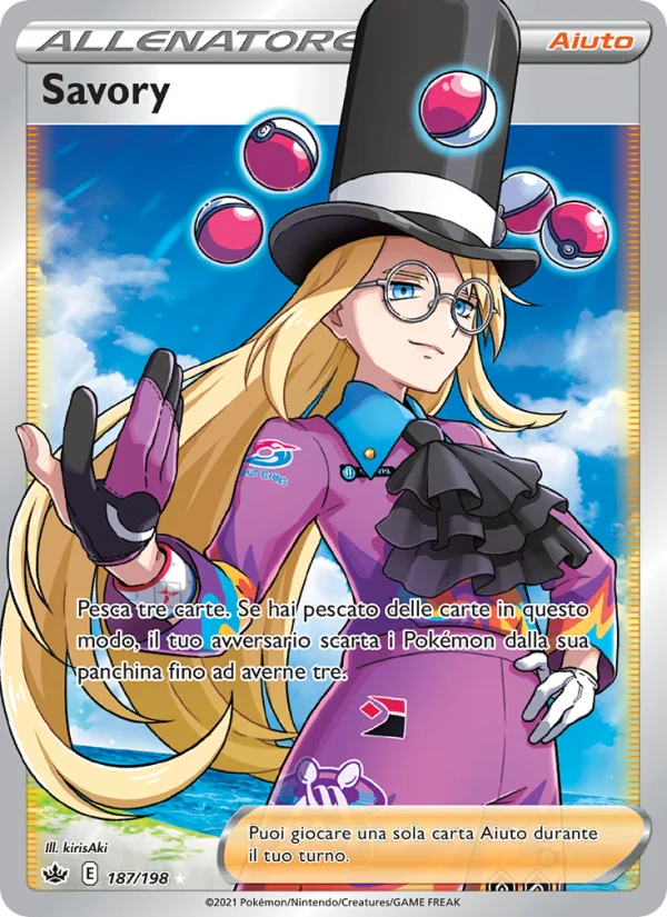 Savory Regno Glaciale carta Pokémon italiana UR