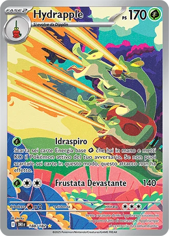 Hydrapple Rivali Predestinati carta Pokémon italiana IR