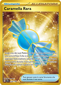 Caramella Rara Scarlatto e Violetto carta Pokémon italiana HR