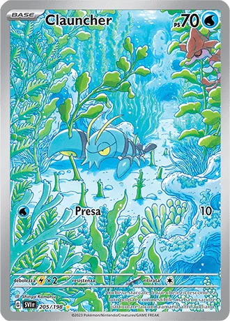 Clauncher Scarlatto e Violetto carta Pokémon italiana IR