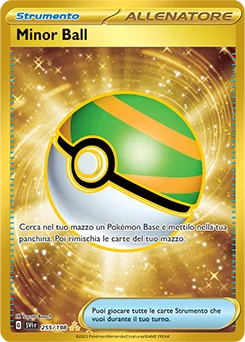 Minor Ball Scarlatto e Violetto carta Pokémon italiana HR