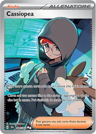 Cassiopea Segreto Fiabesco carta Pokémon italiana UR