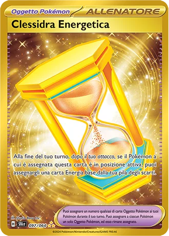 Clessidra Energetica Segreto Fiabesco carta Pokémon italiana HR