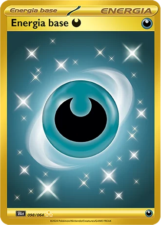 Energia base Oscurità Segreto Fiabesco carta Pokémon italiana HR