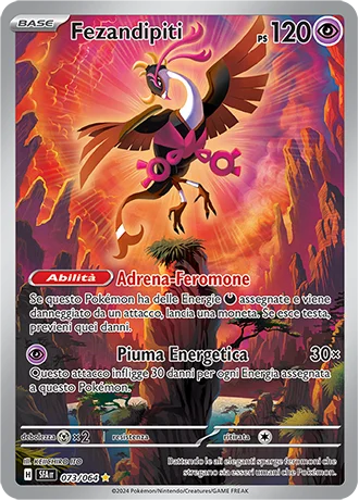 Fezandipiti Segreto Fiabesco carta Pokémon italiana IR