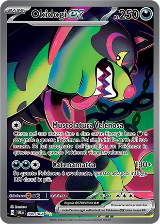 Okidogi ex Segreto Fiabesco carta Pokémon italiana SIR
