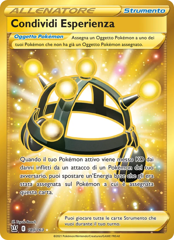 Condividi Esperienza Stili di Lotta carta Pokémon italiana HR