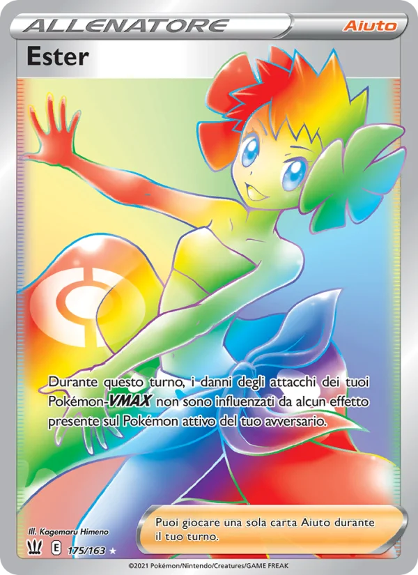 Ester Stili di Lotta carta Pokémon italiana RR