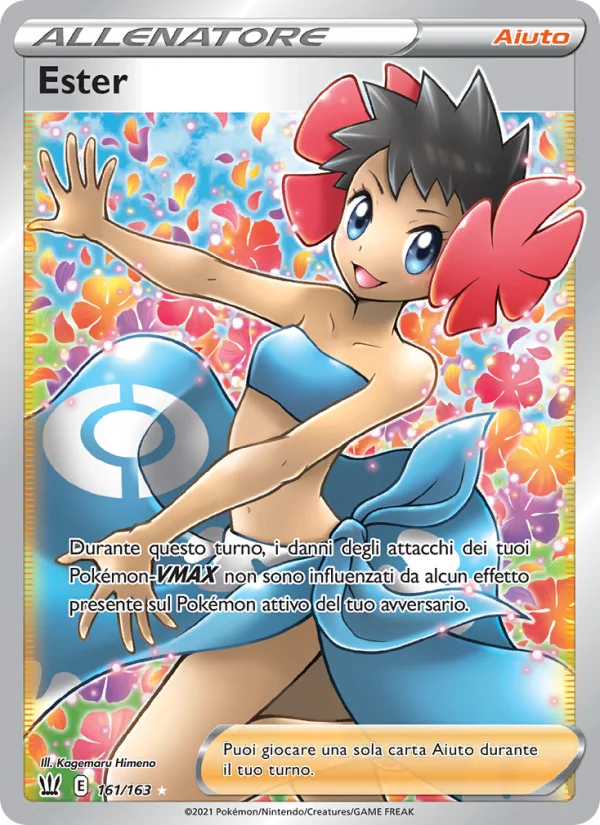 Ester Stili di Lotta carta Pokémon italiana UR