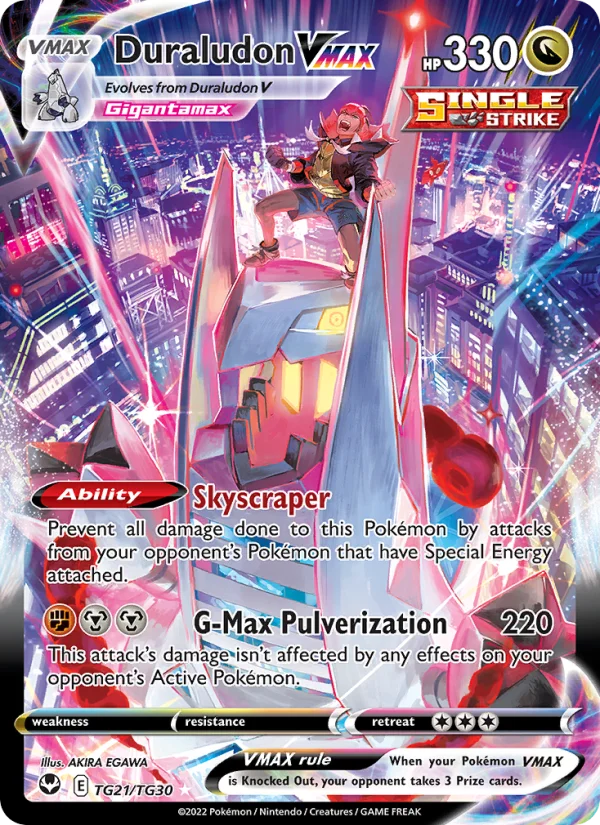 Duraludon VMAX Tempesta Argentata carta Pokémon italiana