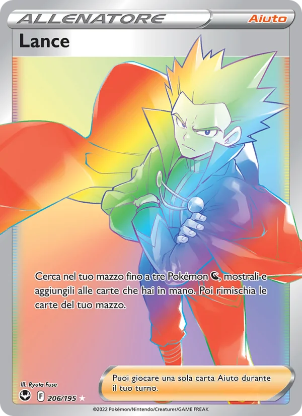 Lance Tempesta Argentata carta Pokémon italiana RR
