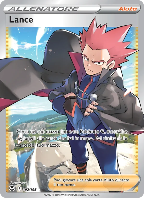 Lance Tempesta Argentata carta Pokémon italiana UR