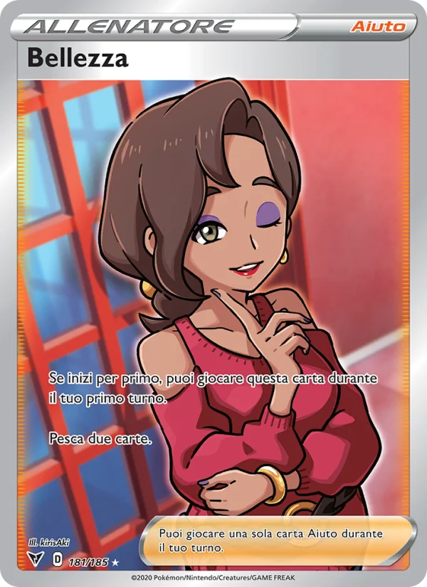 Bellezza Voltaggio Sfolgorante carta Pokémon italiana UR