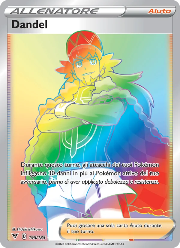 Dandel Voltaggio Sfolgorante carta Pokémon italiana RR