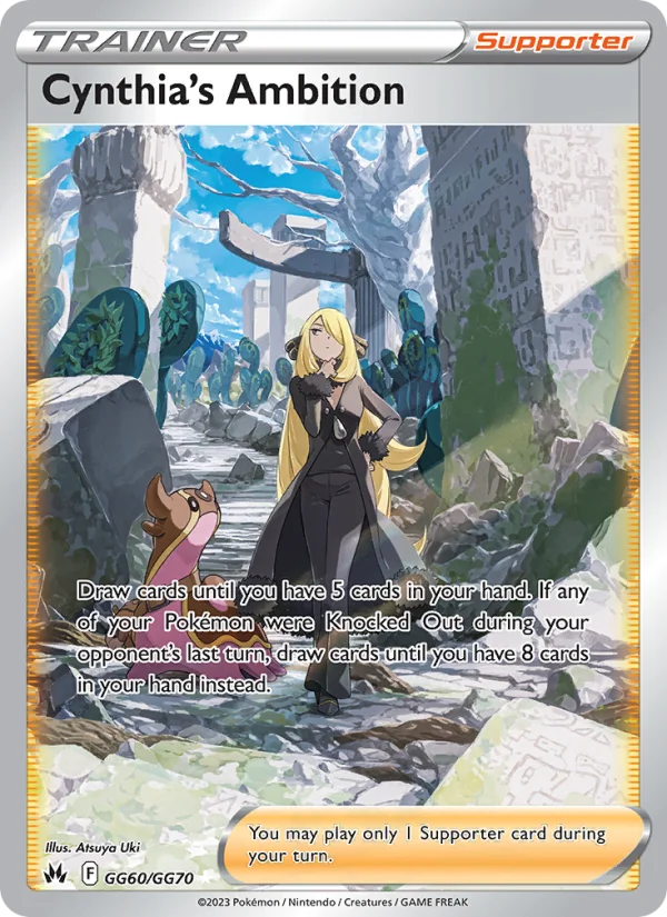 Ambizione di Camilla Zenit Regale carta Pokémon italiana