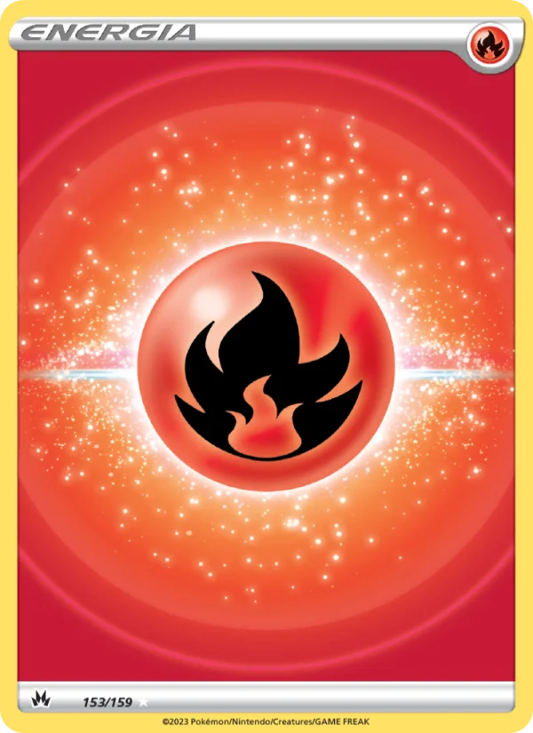 Energia Fuoco Zenit Regale carta Pokémon italiana UR