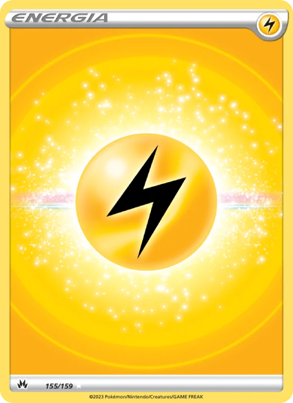 Energia Lampo Zenit Regale carta Pokémon italiana