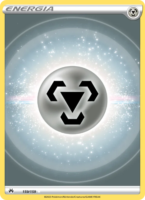 Energia Metallo Zenit Regale carta Pokémon italiana