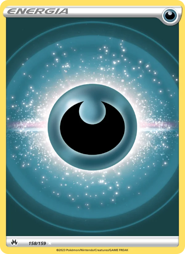 Energia Oscurità Zenit Regale carta Pokémon italiana