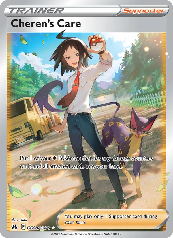 Premura di Komor Zenit Regale carta Pokémon italiana GG